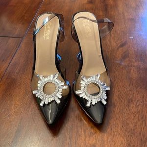 Catherine Malandrino size 8 black heels